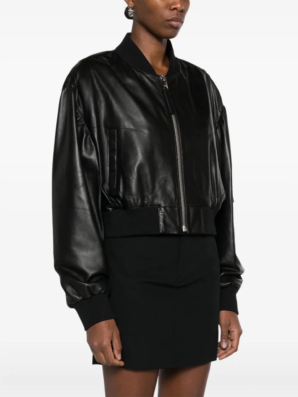 ARMA SALINAS LEATHER BOMBER JACKET lamb 8